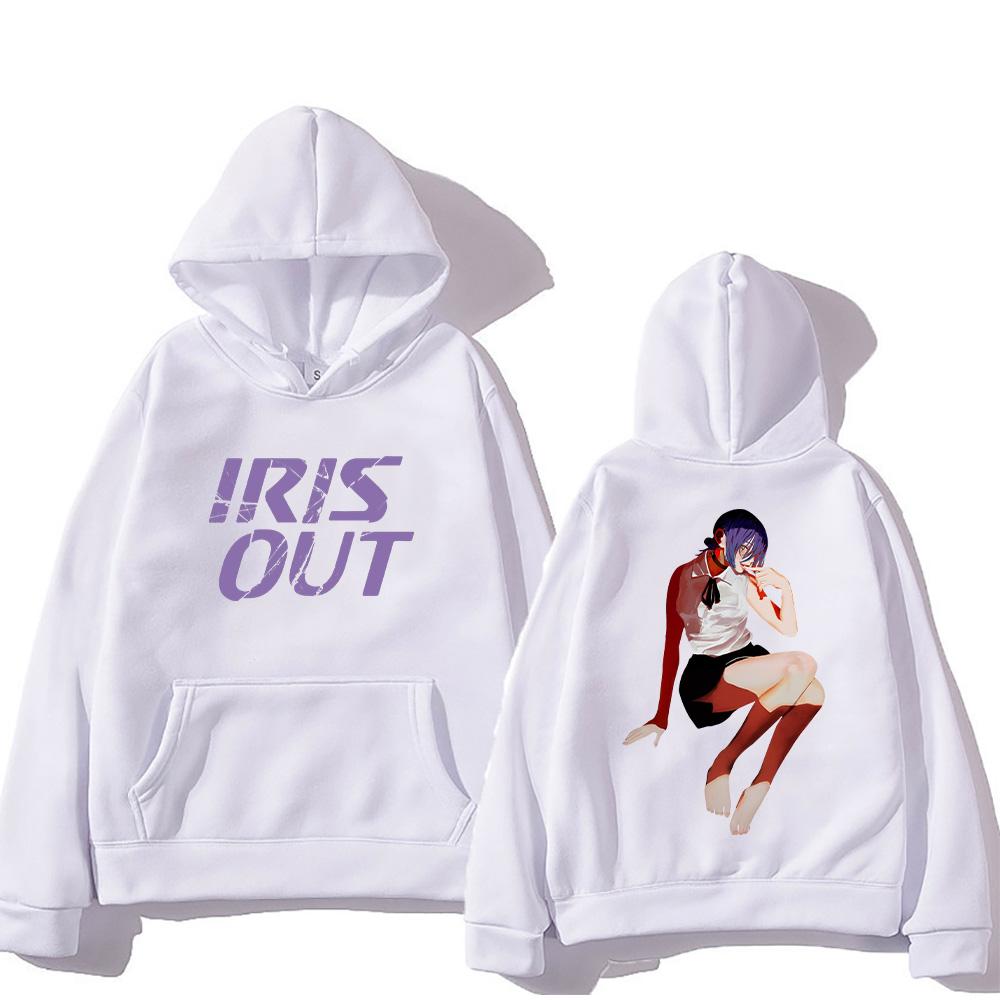 Japanisches Anime Titellied Hoodies Yonezu Kenshi IRIS OUT Cartoon Print Kleidung Kawaii Mädchen Sweatshirt Damen Herren Manga Pullover