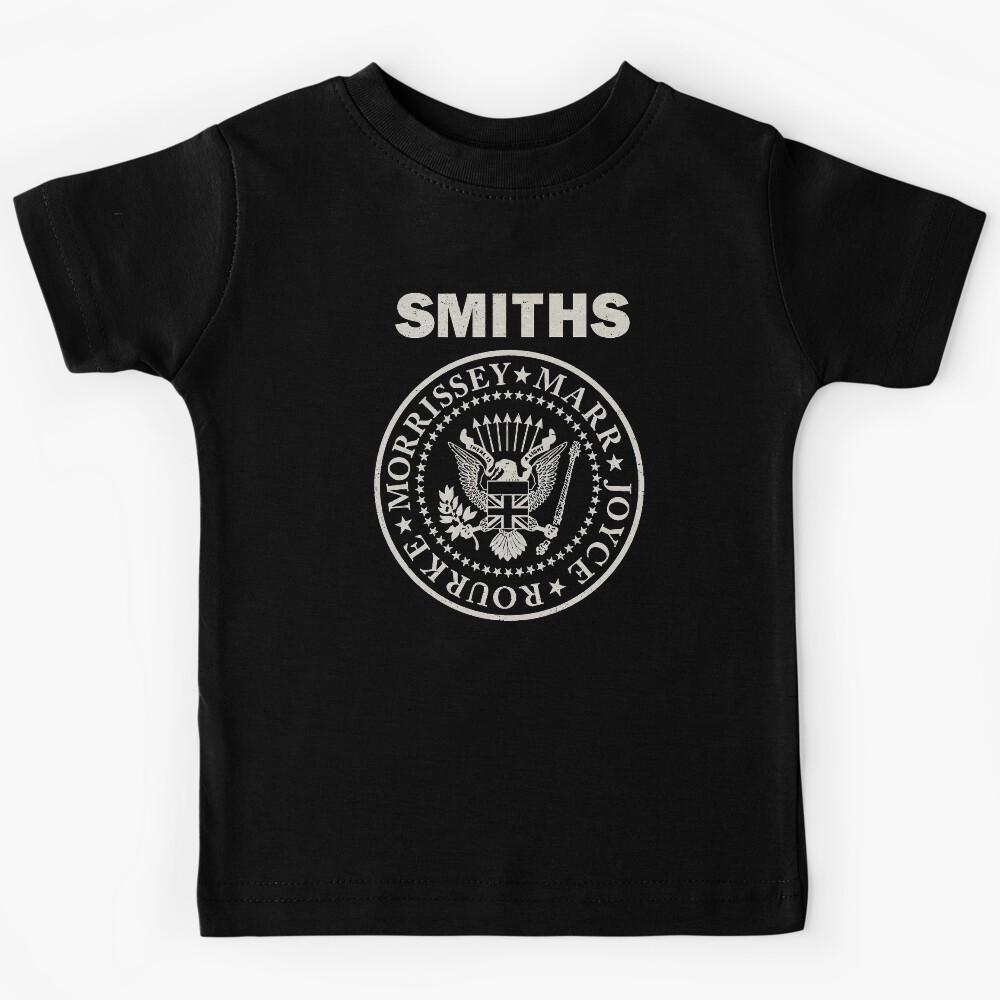 The Smiths Punk Seal with Band Member Names Kids T-Shirt 110