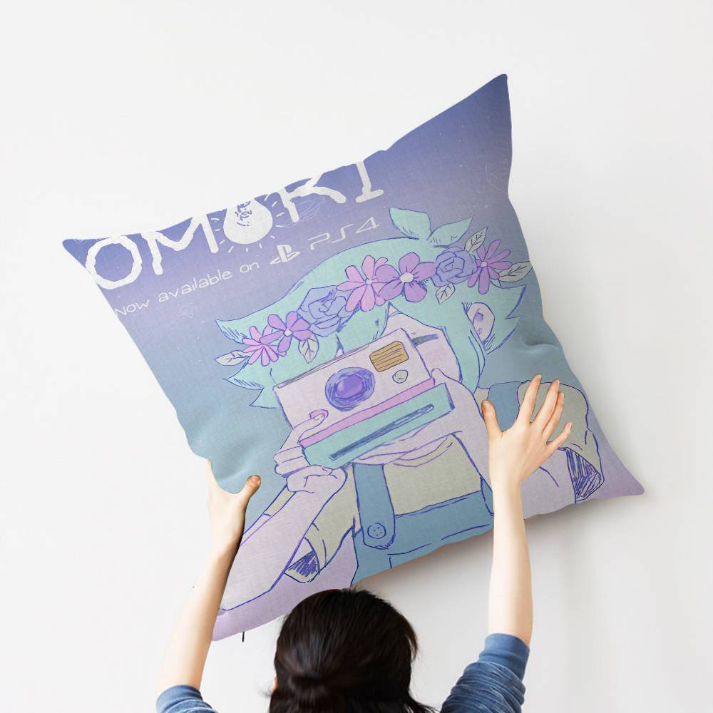O-Omori Kunst Kissenbezug Kissenbezug Deko Kissenhülle Bedruckte Kissenhülle für Sofa