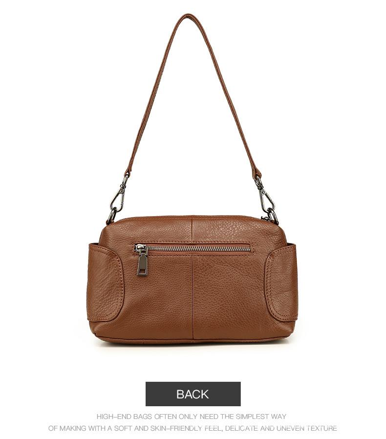 European & American Fashion Single Shoulder Crossbody Bag – Women's Leather Small Mummy Bag