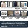 1/2meter Conductive EMF Shielding Fabric Block WiFi LF/RF Signal AntiRadiation Magnetic&EMI Protection Cloth for Signal Interfer