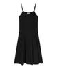 Siyajyu Sia8044 Flare Slip Dress_Black