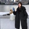 Down Jacket Winter Women's New Coat Medium and Long Duck Down To Keep Warm and Popular,