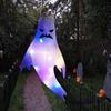 Halloween LED Light Hanging Ghost For Halloween Party Home Outdoor Indoor Decoration Large Glowing Spooky Lamp Horror Props