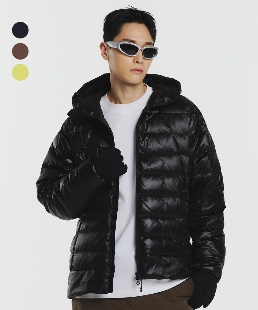 MUSINSA STANDARD SPORTS Iron Light Glossy Down Jacket (3 Colors)
