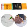 144PCS Yellow Rod with Eraser HB Pencil Set Environmental Stationery Painting Tool
