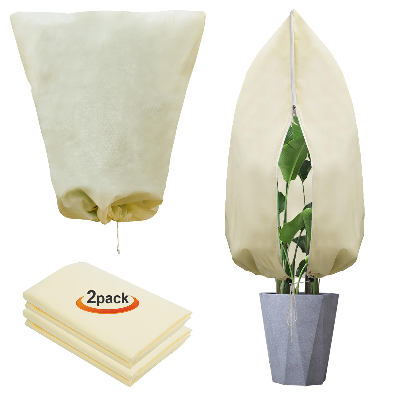 

GOTURE Защита растений Защита растений от холода x м с молнией и зимней защитой от заморозков Холодная теплица Мороз Холод Снег Ветер Насекомое