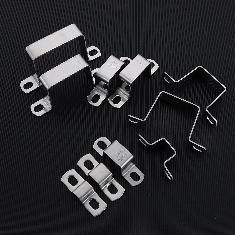 Plumbing Tightening Ohm Tube Card M-shaped U-shaped Square Rectangle Throat Hoop  Tube