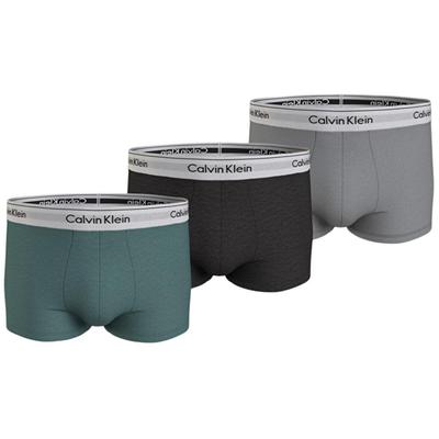 Color Block Letter Jacquard Comfortable Boxer Briefs 3-Pack Men Underwear Multicolor NB2380A-M8O