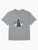 The Walking Dead Girl Softball Player Oversized Unisex T-Shirt