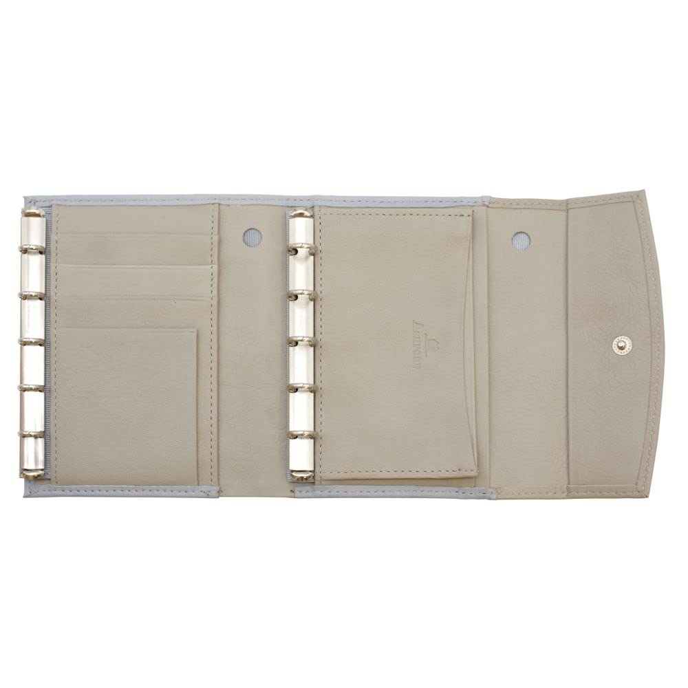 Mini 5 Modern Grace Wallet Jacket Double Refill Pad Flap 2 [Morning Gray]