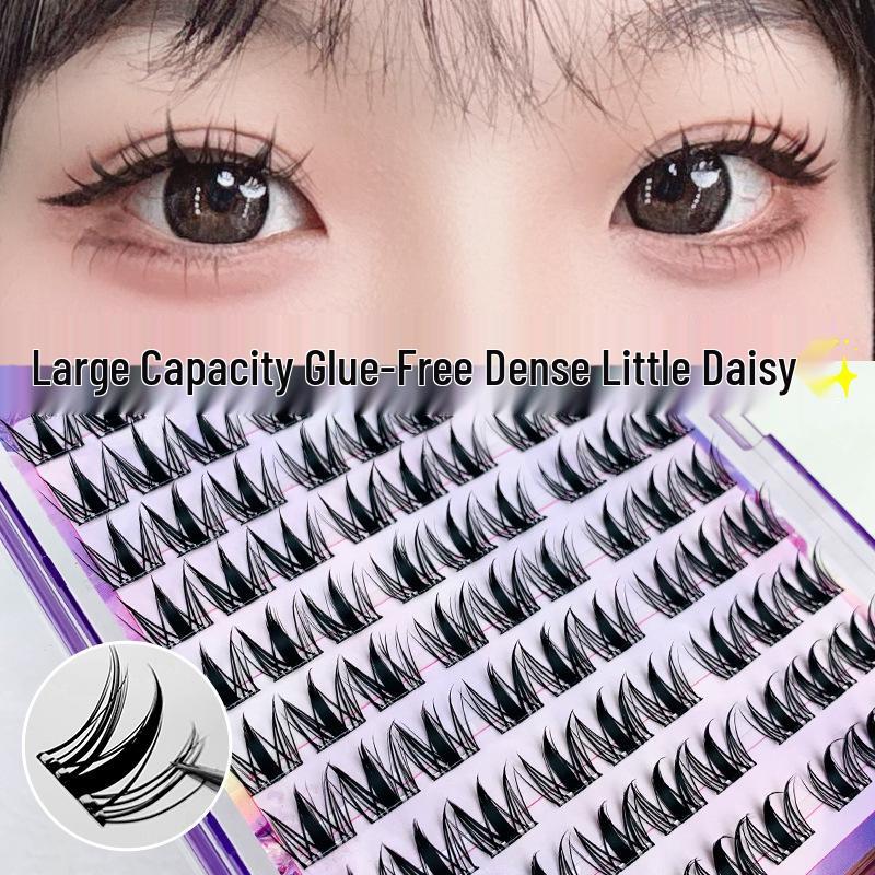 Mengjie Shangpin Self-Adhesive Daisy Cluster False Eyelashes