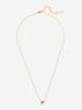 Ray BEAMS Petite Epo Heart Necklace, Women's, Gold