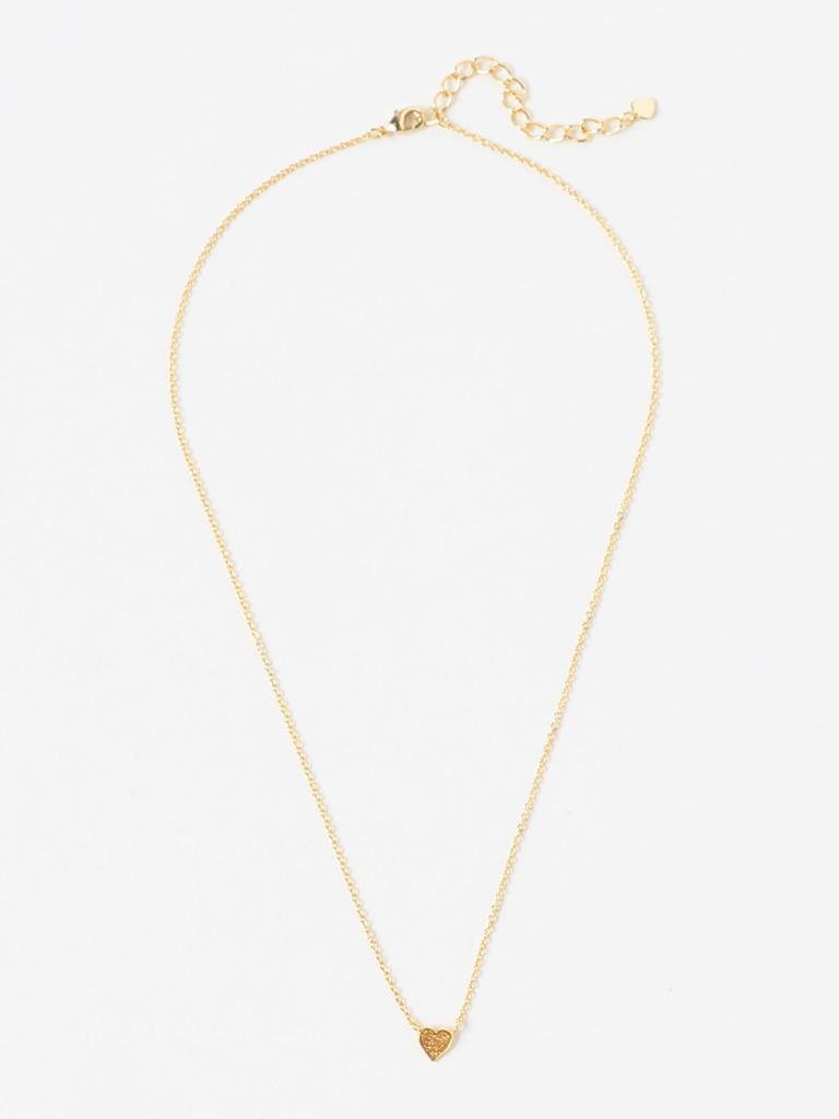 Ray BEAMS Petite Epo Heart Necklace, Women's, Gold