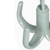 10Pcs Rotating Hook 4 Prong ABS Hat Display Hanger Scart Necktie Storage Hook for Closet Home