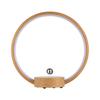 Levitating Ring Circular Lamp Magnetic Levitation Gradient Light Floating Ball for Office Bedroom Home Decor Creative Gift