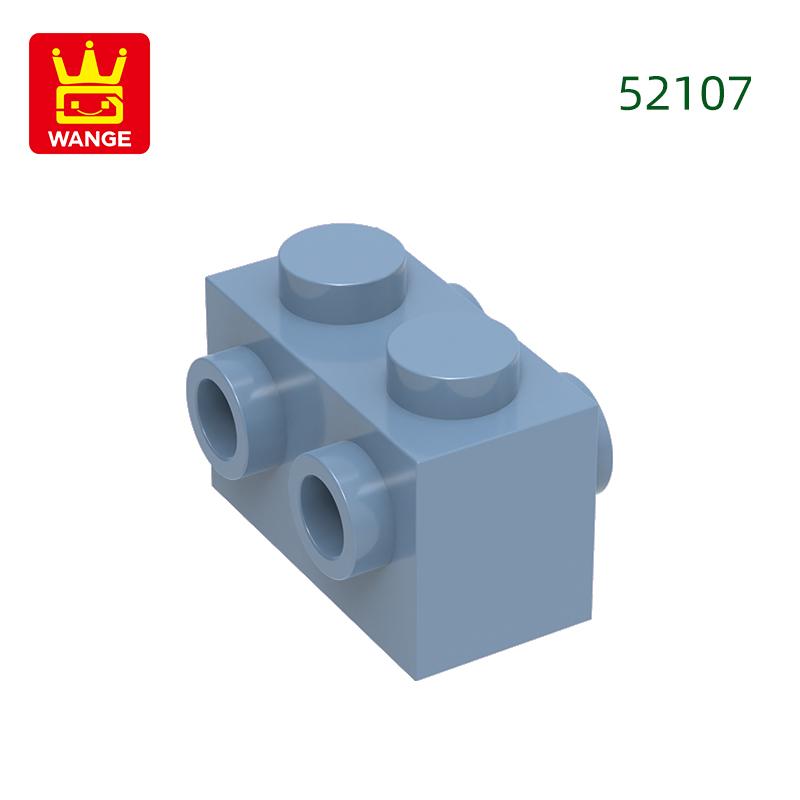 Non-Toxic 108Pcs/Lot 52107 Hole 2 Hole Block Moc Color Accessories Compatible With Brick Diy Children'S Educational Toy Assembly