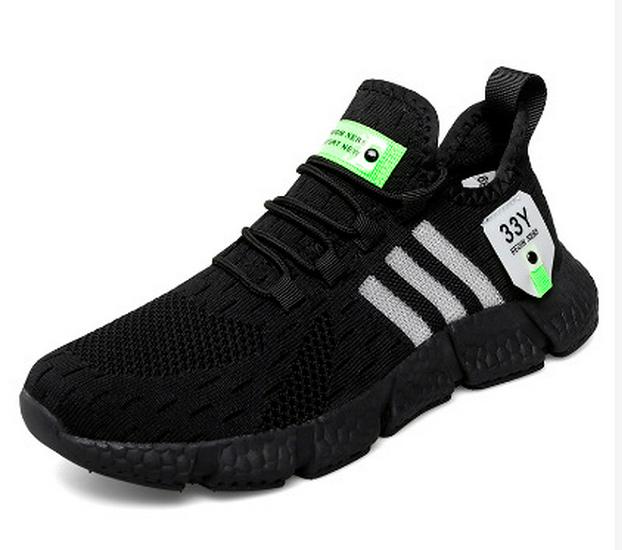 

Summer 2022 Men s Breathable Flyknit Running Sneakers - Trendy Korean Style Casual Mesh Shoes, Plus Size Available 43