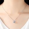 European and American Fashion Water Drop Pear Shaped Diamond Pendant with Crystal Zircon Water Drop Shaped Necklace Pendant for Wedding