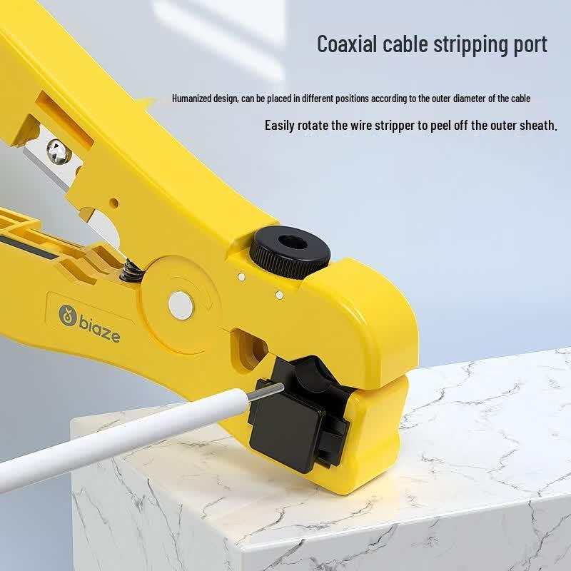 BIAZE Multifunction Network Cable Stripping Tool
