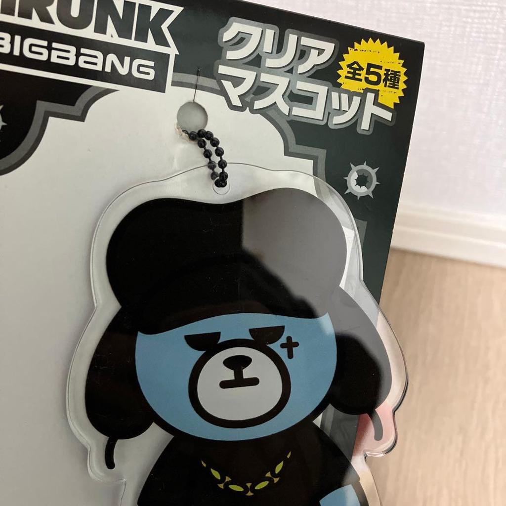 [USED] G-DRAGON KRUNK BIGBANG Clear Mascot