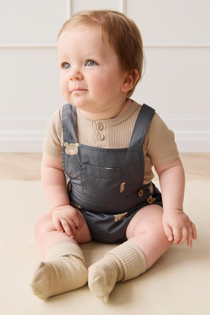 Jamie Kay OC Playsuit Bobbie Bears Shadow JBFO252050 Baby NVY 80