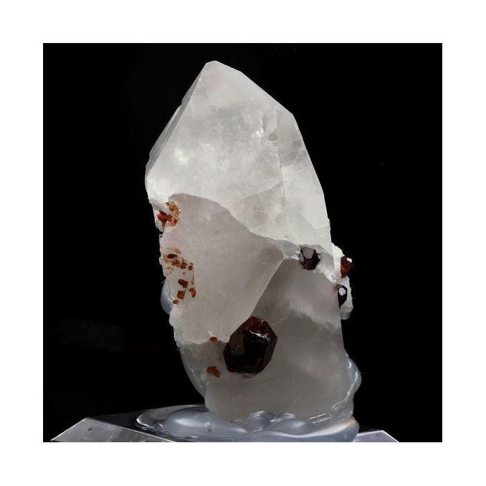 Pierres et Minéraux. Orthoclase, Quartz, Grenat. 466.0 ct. Gilgit, Pakistan..