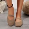 Scarpe da passeggio Mary Jane basse e piatte da donna