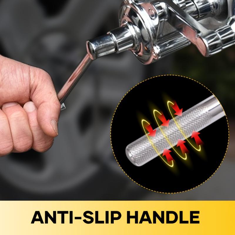 Torque Multiplier Wrench 12 Drive 320NM Lug Nut Remover 16 Times Trans Speed Labor Saving Wrench with 3 Free Socket Lug Wrench