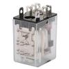 6VDC 8 Pins Two Open Two Closed Electromagnetic Relay 10A with Green Indicator Light