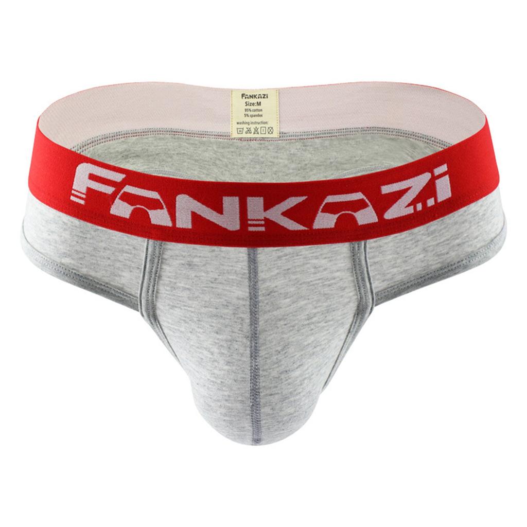 Men's Underwear, Youth Solid Color Sexy Underwear, Low Waisted Thong