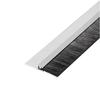 Door Seal Strip Brush Aluminum Alloy Nylon Dust Brush