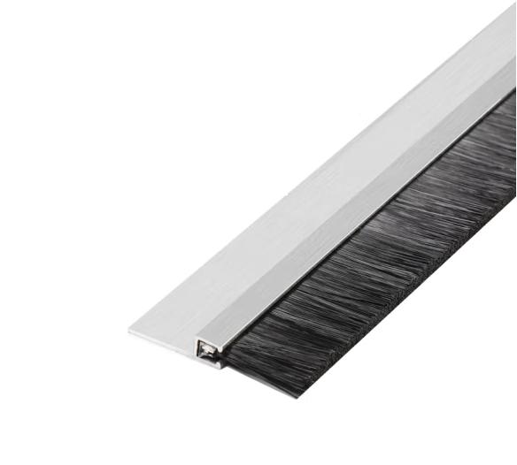 Door Seal Strip Brush Aluminum Alloy Nylon Dust Brush