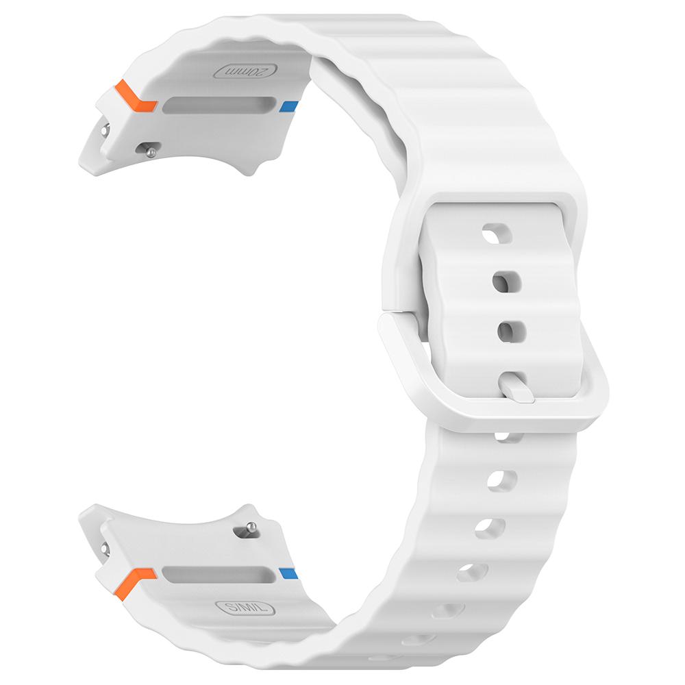 No Gap Silicone Strap for Samsung Galaxy Watch 7/6/5/4 Replacement Watch Band for Samsung Galaxy Watch FE