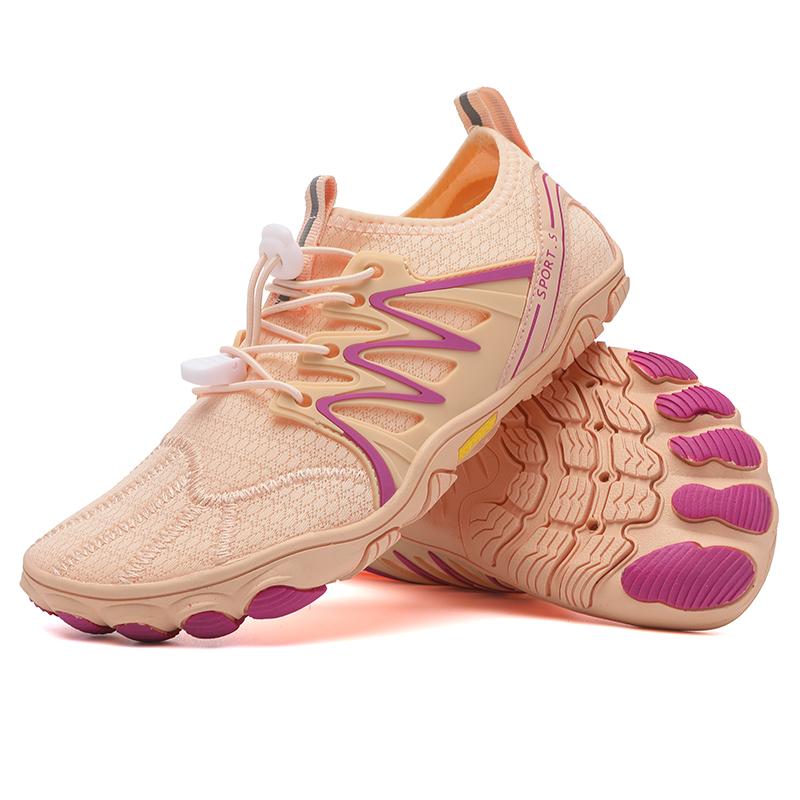Schnelltrocknende Strandwatschuhe Unisex Atmungsaktive Wassersport-Schuhe Rutschfeste Weiche Sohle Wasserschuhe zum Surfen Angeln