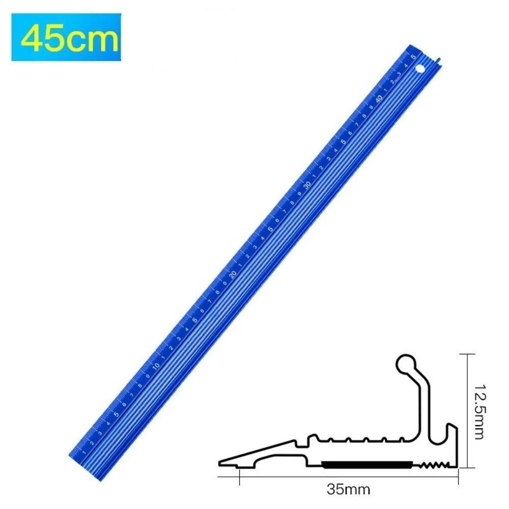 Straight Straight Scale Ruler Aluminum Alloy Calibration Ruler Aluminum Alloy Ruler School