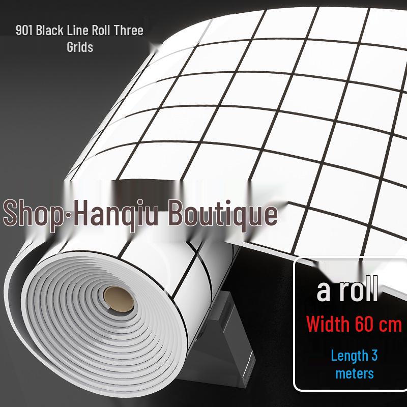 Ultra-Thick Waterproof Self-Adhesive Wall Sticker for Bathroom and Milk Tea Shop Renovation