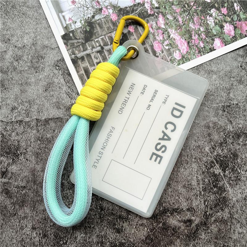 Lanyard ID Card Holder Contrasting Colors Credential Holder Removable Identity Card Holder Premium ID Badge Teacher Accessories