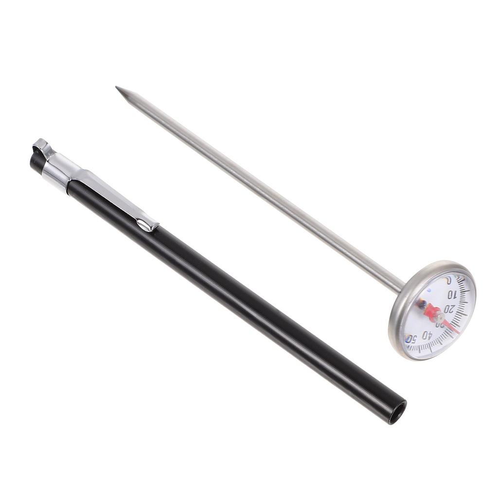 Stainless Steel Kitchen Thermometer Probe Food Cooking Coffee Milk Thermometer -10~100 Degrees Celsius Temperature Measurement