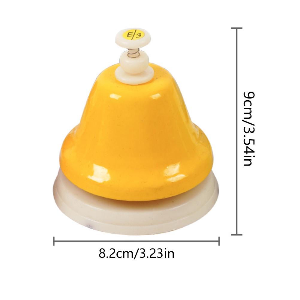 8 Note Hand Bell Children Toy Music Rainbow Percussion Instrument Set Beginner Educational Toy Gift