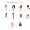 Simulation Ball-jointed Doll with Handbag Makeup Movable Joints Handmade Dolls Dress Up Toy Accessories Christmas Birthday