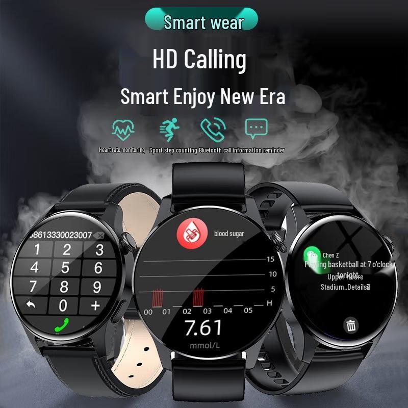 Smartwatch Watch5 Sport: Multifunctional OLED HD Screen with Bluetooth