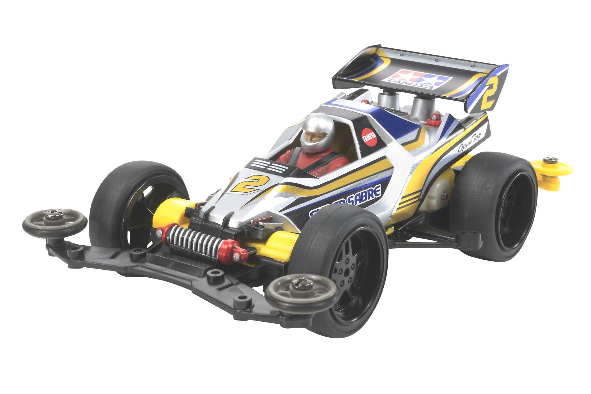 

Tamiya Mini 4WD Limited Series Racer Mini 4WD Super Sabre с открытым верхом 94815