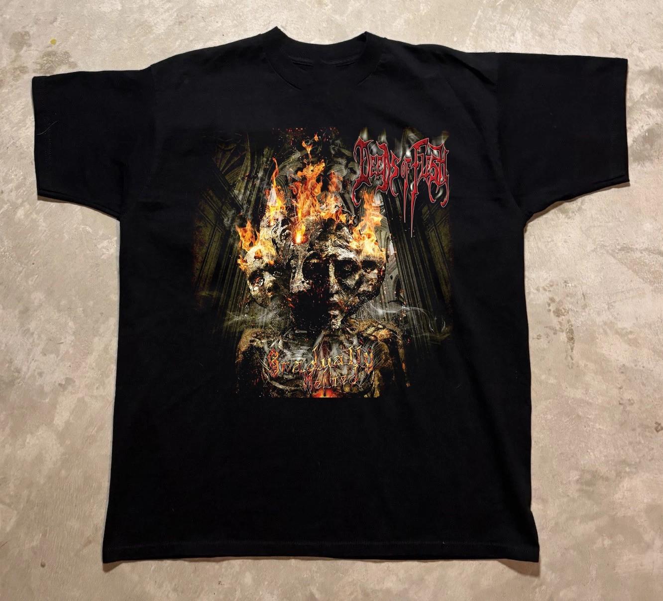 Deeds of Flesh - Gradually Melted T-Shirt All Size XXL