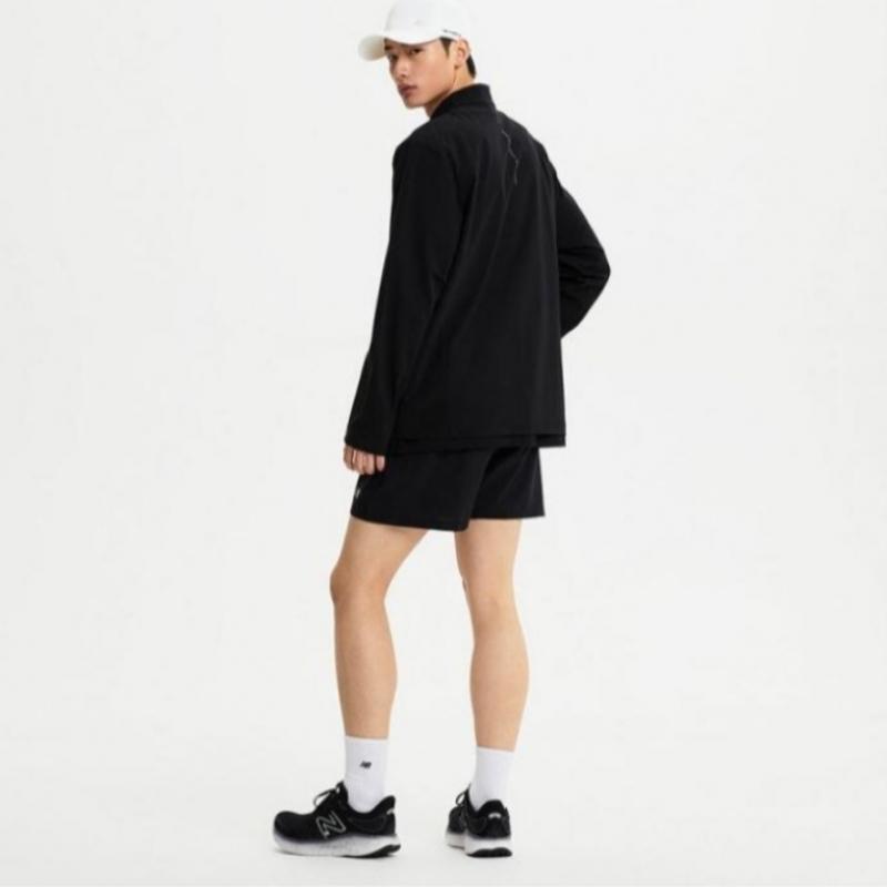 New Balance Jacket Rqk Nbmdfco113 19 Uni Tricot Stand Neck Zip Up