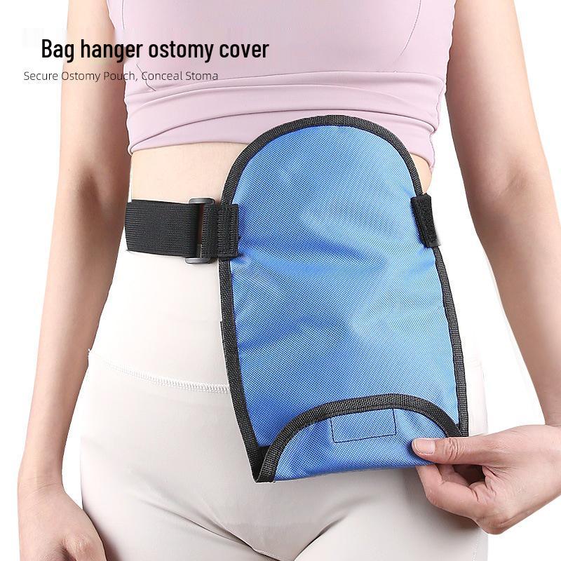 Waterproof Ostomy Bag Cover – Dustproof, Protective & Drainage Holder with Stoma Belt