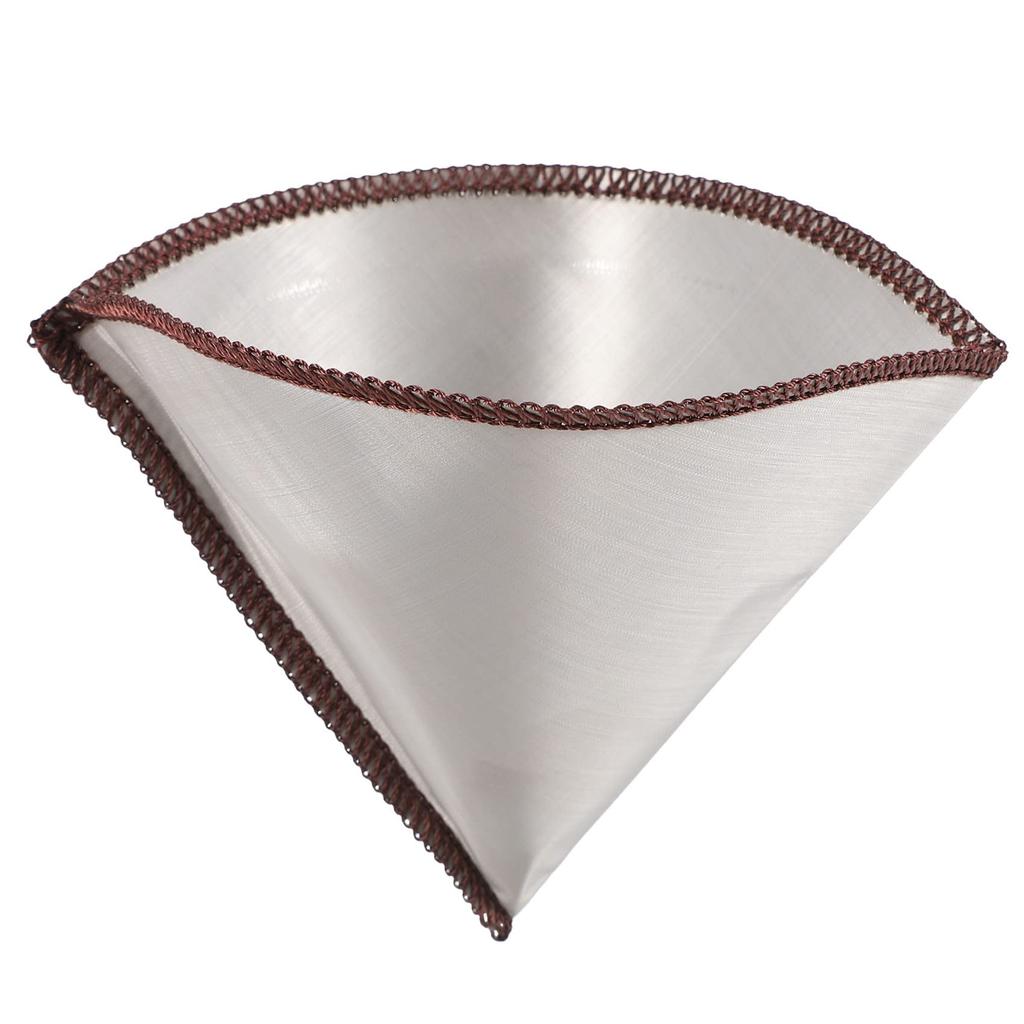 Dovhmoh Reusable Mesh Paperless Coffee Stainless Steel Cone Cups Coffee Drip Filters Filters, Filters, 3-4