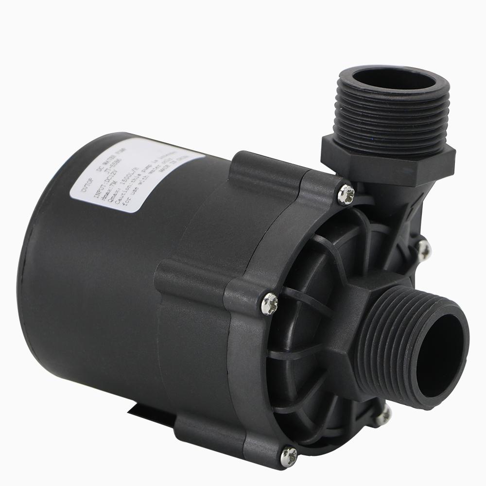 JT-55B6 DC12V 24V 7M 1500L/H Solar bürstenloser Motor Wasserzirkulation Wasserpumpe