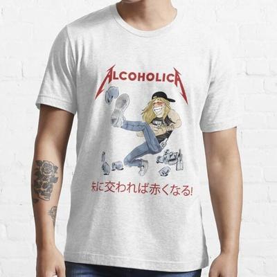 Alcoholica drink em all Heavy Metal Rock Punk Musik Bands Fan Geschenk T-Shirt