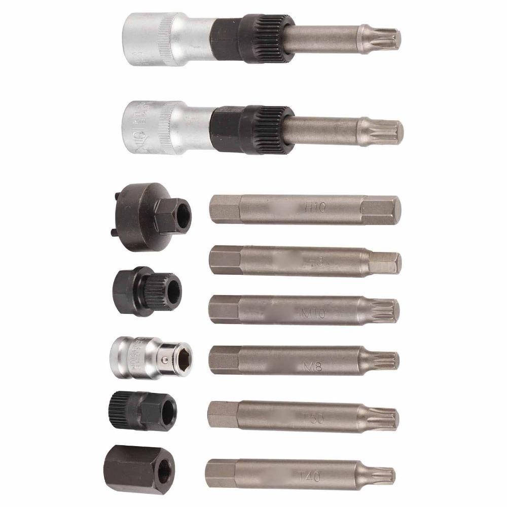 13PCS Blue Storage Case Alternator Pulley Removal Tool  Auto Repair Shops